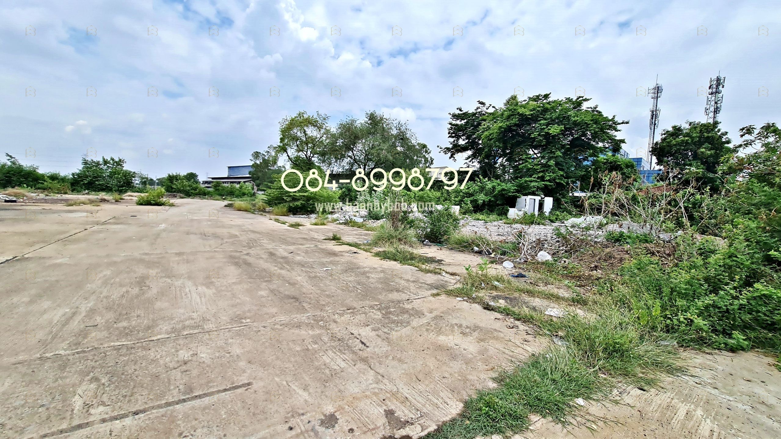 ขายที่ดินติดถนนใหญ่ 340 บางบัวทอง-สุพรรณบุรี 5-3-91 ไร่ หน้ากว้าง 142 ม. ผังสีม่วง ทำเลทอง - Image 8