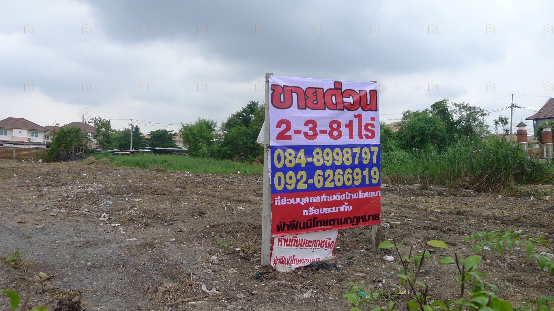 ขายที่ดินติดถนนพุทธมณฑล สาย 1 ตลิ่งชัน 3-1-68.5 ไร่ หน้ากว้าง 35 ม. ใกล้ทางด่วนและศาลตลิ่งชัน - Image 1