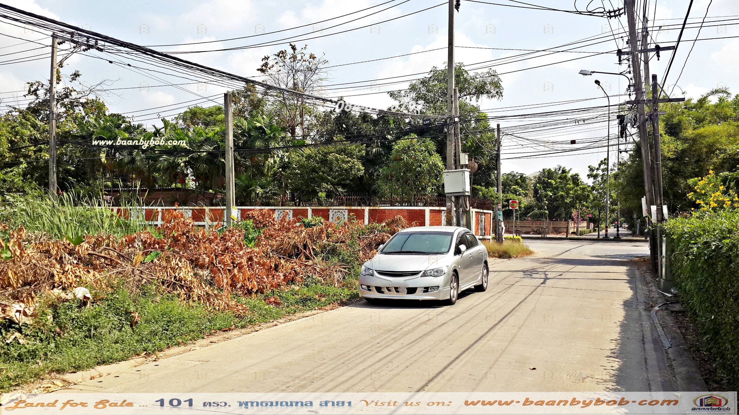 Prime 101 Sq.wa Corner Plot on Phutthamonthon Sai 1 near Expressway - Perfect for Home or Office - Image 1