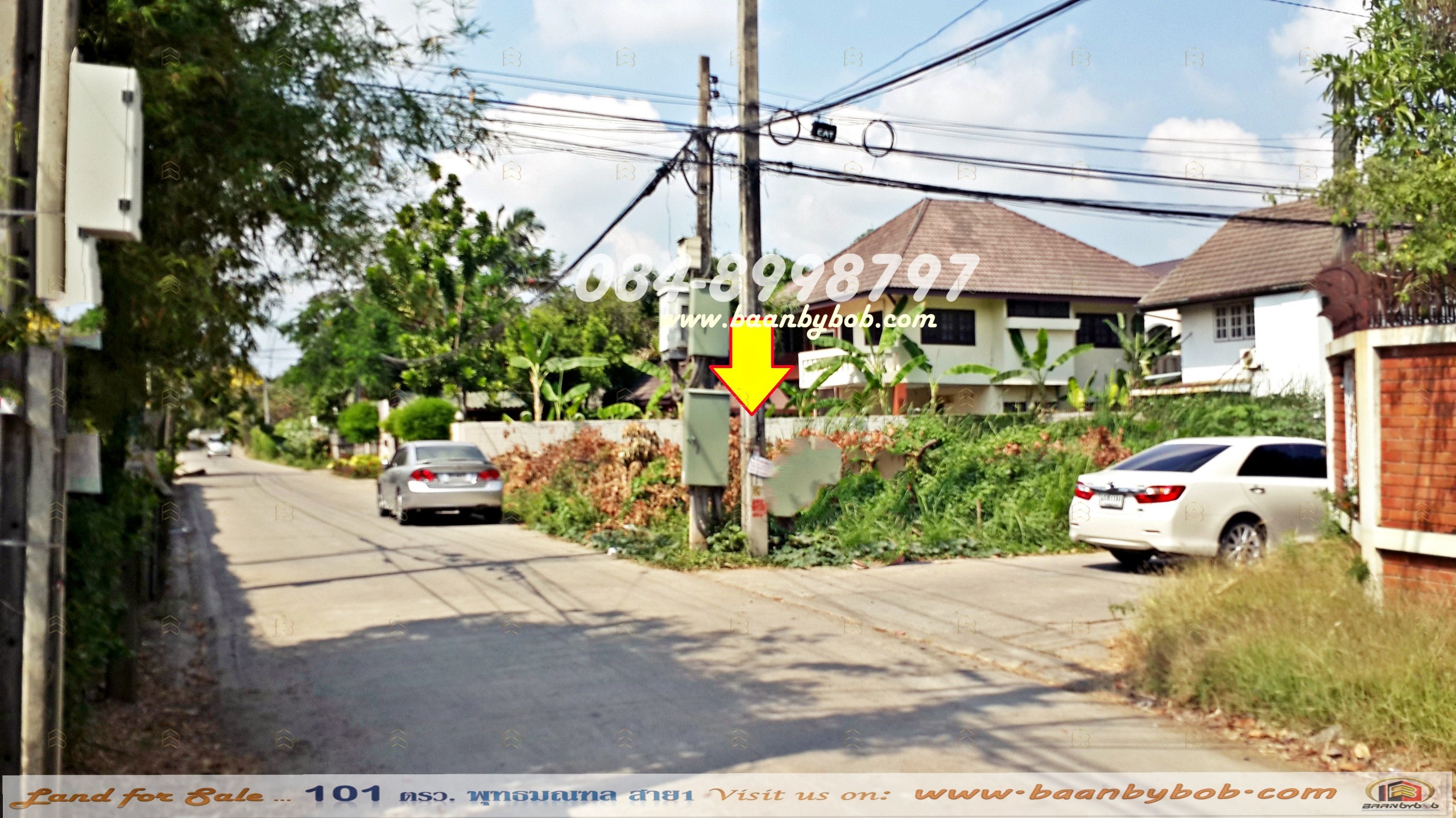 Prime 101 Sq.wa Corner Plot on Phutthamonthon Sai 1 near Expressway - Perfect for Home or Office - Image 3