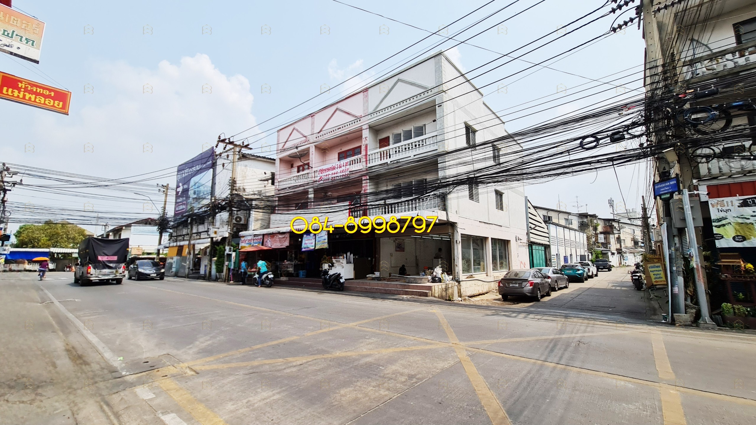 For Sale: 3-Storey Commercial Building (Double Unit) - Pak Kret, Nonthaburi | Corner Plot | 53.2 Sq.wa | Ideal for Office or Warehouse - Image 3