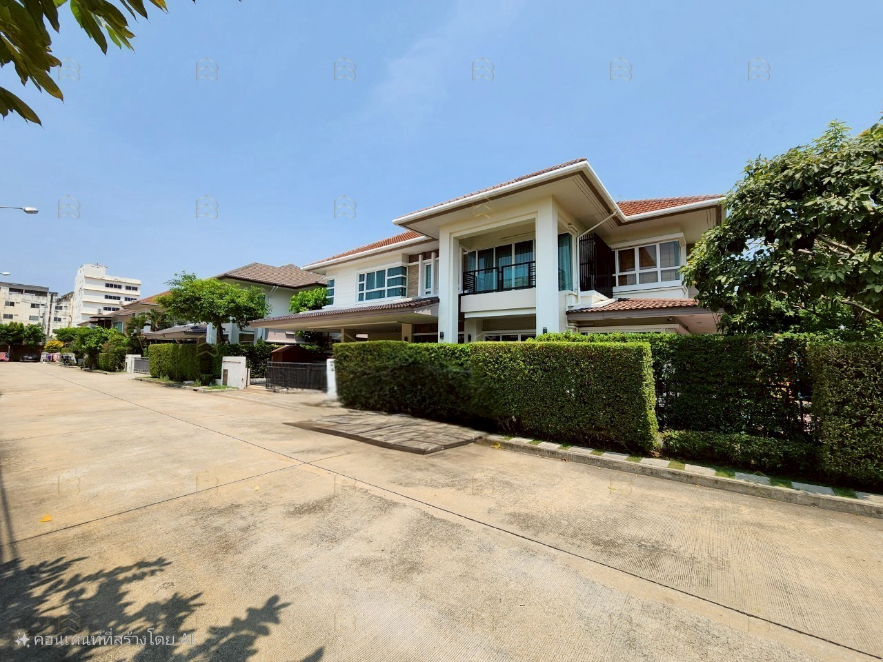 ขายบ้านเดี่ยวหรู 2 ชั้น สไตล์โมเดิร์น หลังมุมแปลงใหญ่ แบบบ้านใหญ่สุดในโครงการ ทำเลศักยภาพราชพฤกษ์ - Image 4