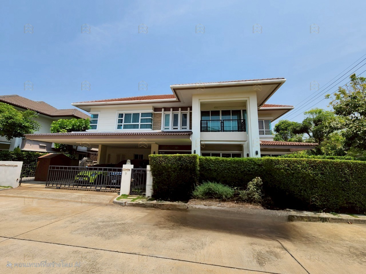 ขายบ้านเดี่ยวหรู 2 ชั้น สไตล์โมเดิร์น หลังมุมแปลงใหญ่ แบบบ้านใหญ่สุดในโครงการ ทำเลศักยภาพราชพฤกษ์ - Image 5