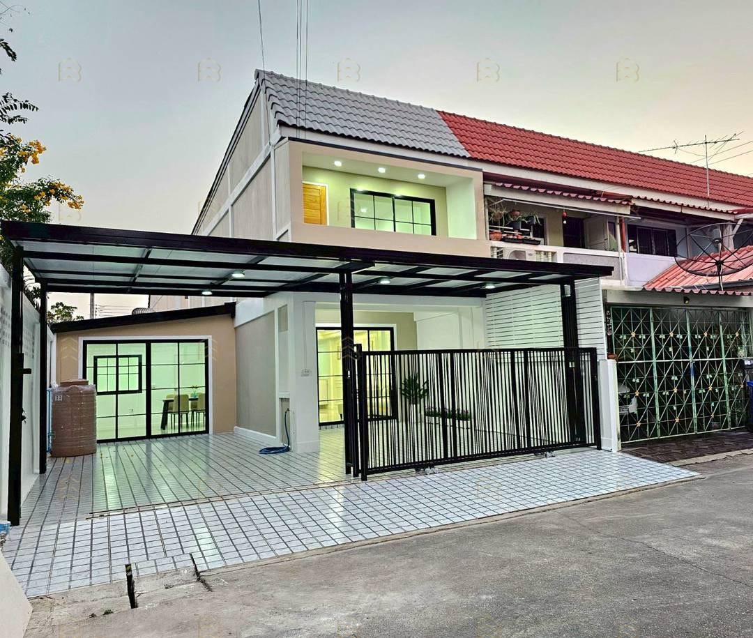 ขายทาวน์เฮ้าส์หลังริม พระปิ่น 3 บางใหญ่ 32 ตร.ว. 5 นอน 2 น้ำ ติดถนนกาญจนาฯ ใกล้ Central Westgate - Image 2